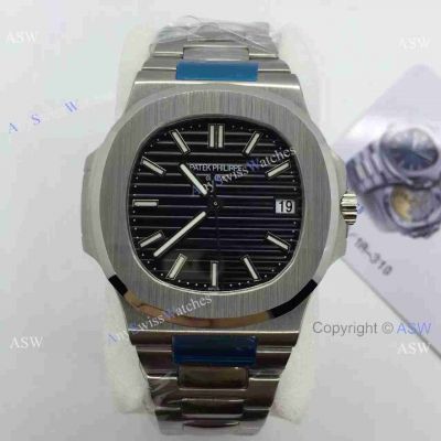 AAA Grade Swiss Copy Patek Philippe Geneve Watch - Black Dial